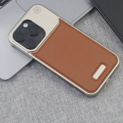 VIPERUP®Luxury leather cover phone for iPhone