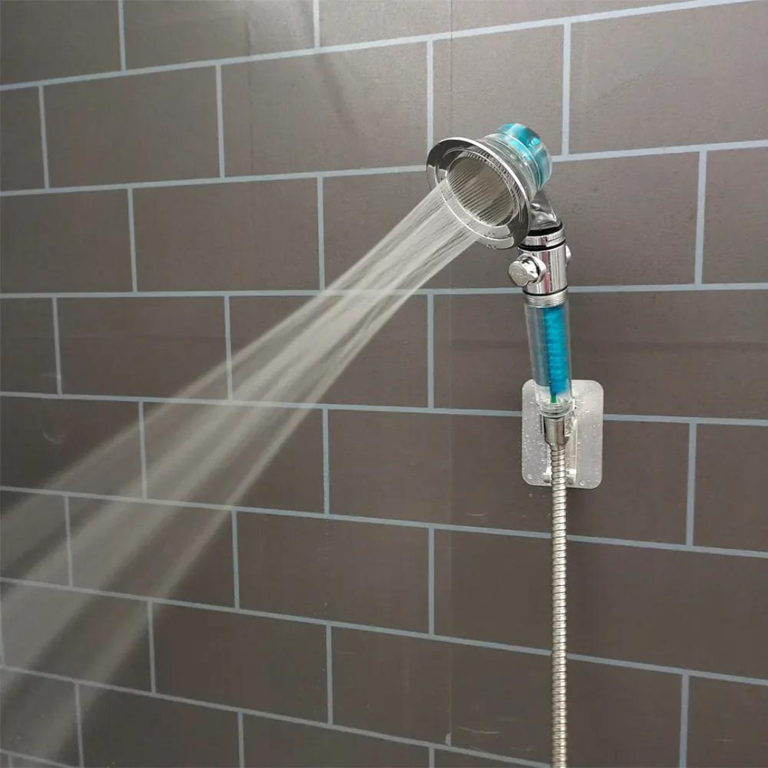 Pommeau de douche avec ventilateur