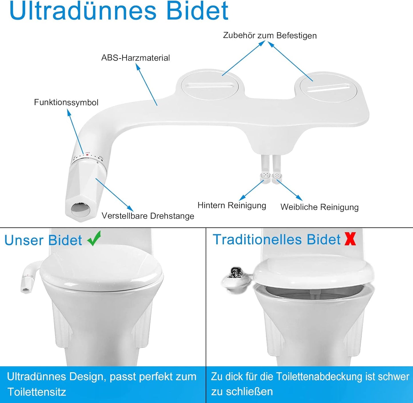 Bidet pour toilettes